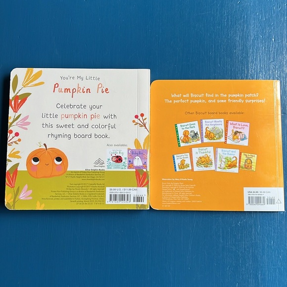 🌟 5/$20 Books Biscuit Visits Pumpkin Patch & You’re my Little Pumpkin Pie - Picture 2 of 7